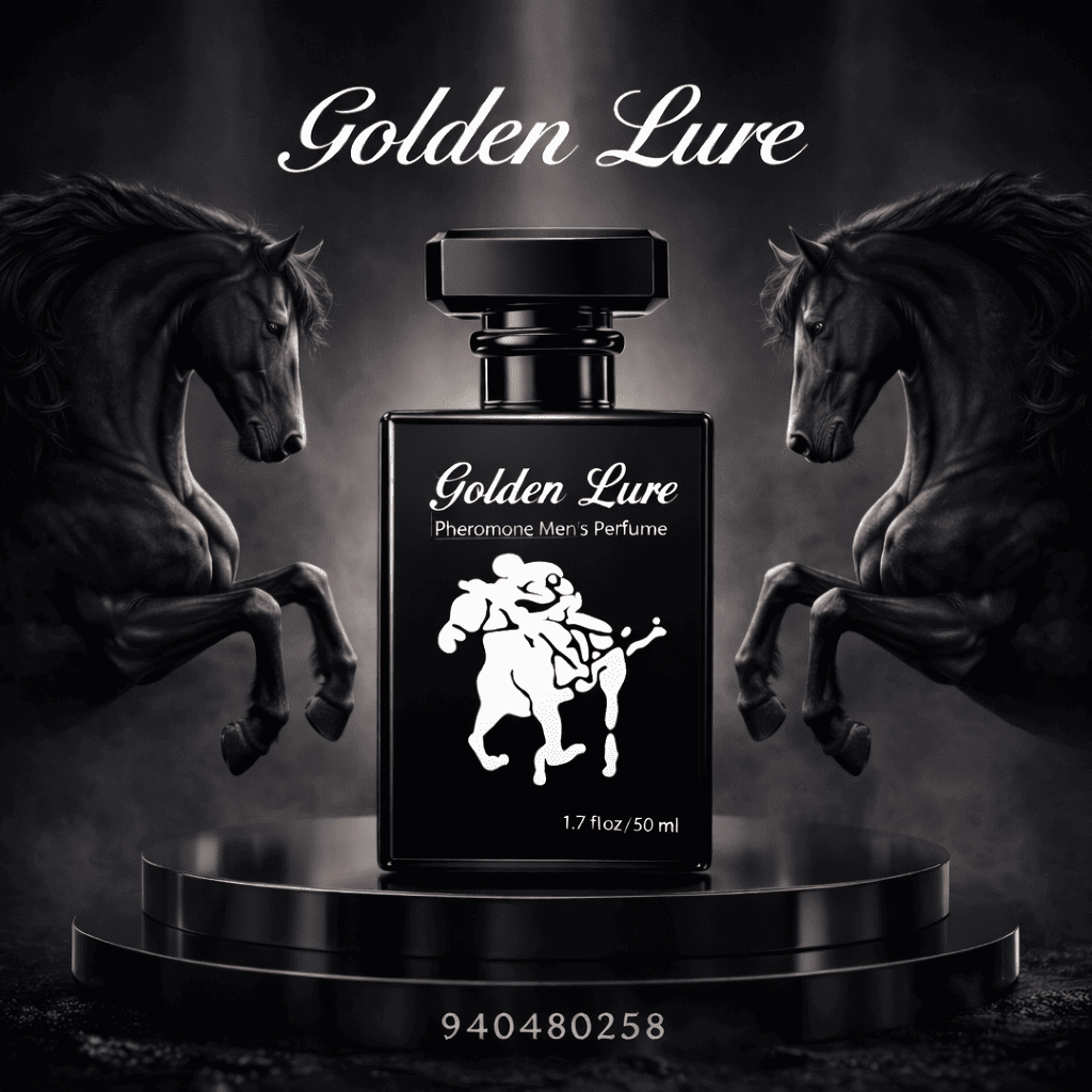 🐎 Golden Lure Perfume para Hombres con Feromonas 50 ml