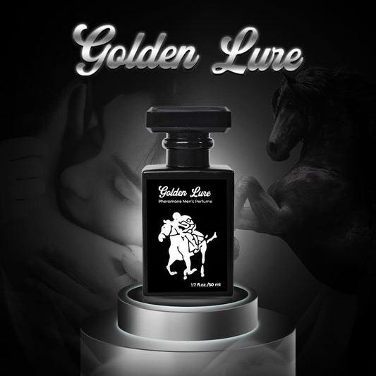 Perfume Masculino GOLDEN LURE™ – Atracción y Confianza en Cada Gota