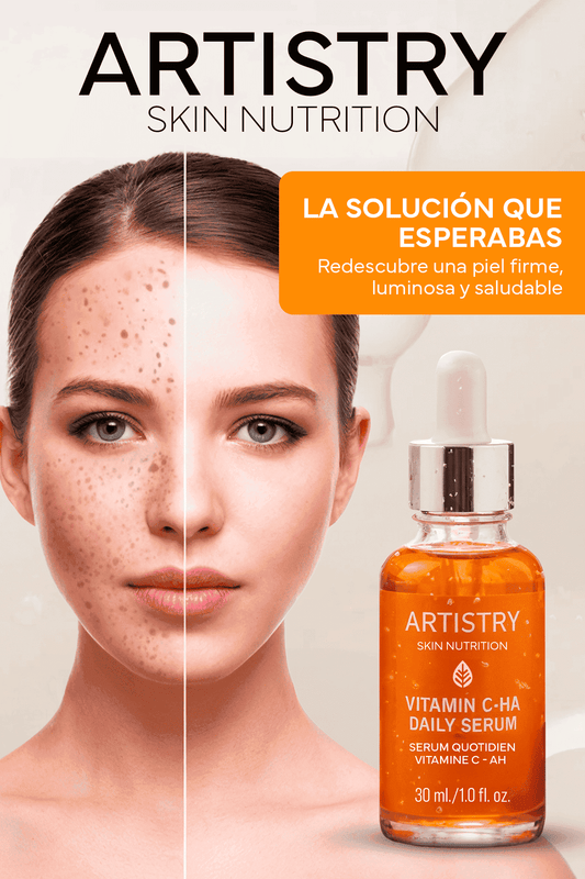 ¿Piel APAGADA y sin BRILLO? Esta VITAMINA C hace la DIFERENCIA.