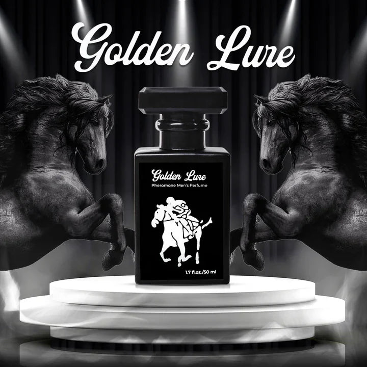 🐎 Golden Lure Perfume para Hombres con Feromonas 50 ml